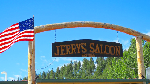 jerry's saloon sign