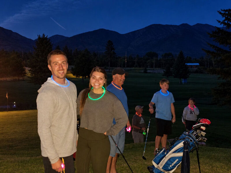 Group At Night