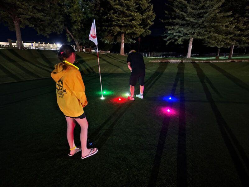 Night Golf Putting