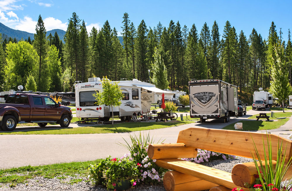Rv Spots And Bench