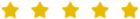 Five star customer review rating